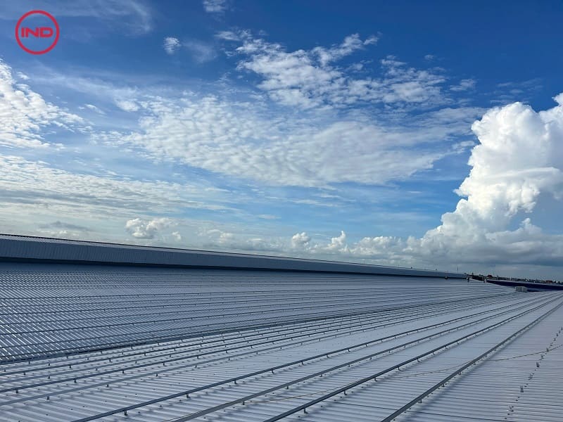 Dự án điện mặt trời áp mái 1668kwp tại Ninh Bình